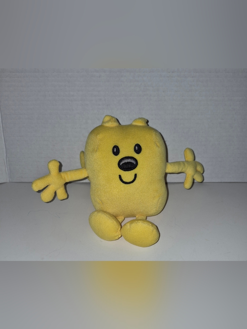 Ty Beanie Baby Wubbzy! yellow plush toy From Wow Wow Wubbzy
